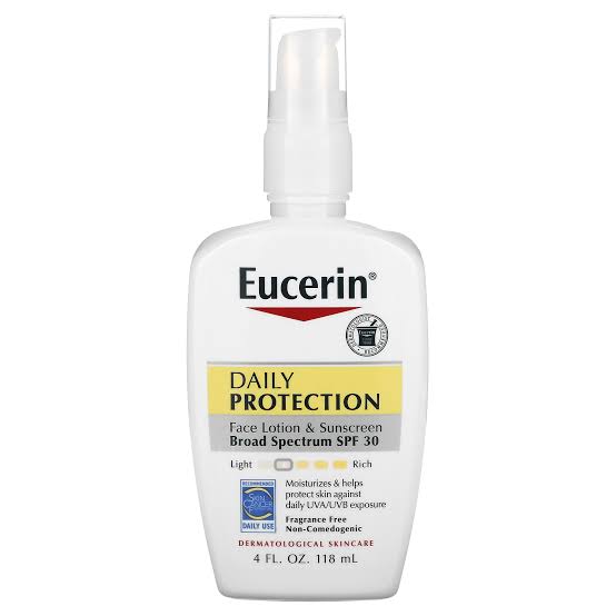 Eucerin Daily Protection Face Lotion Broad Spectrum SPF 30 (118ml)