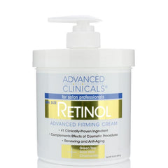 Advanced Clinicals Retinol Advanced Firming Cream 454gm(pump damaged)